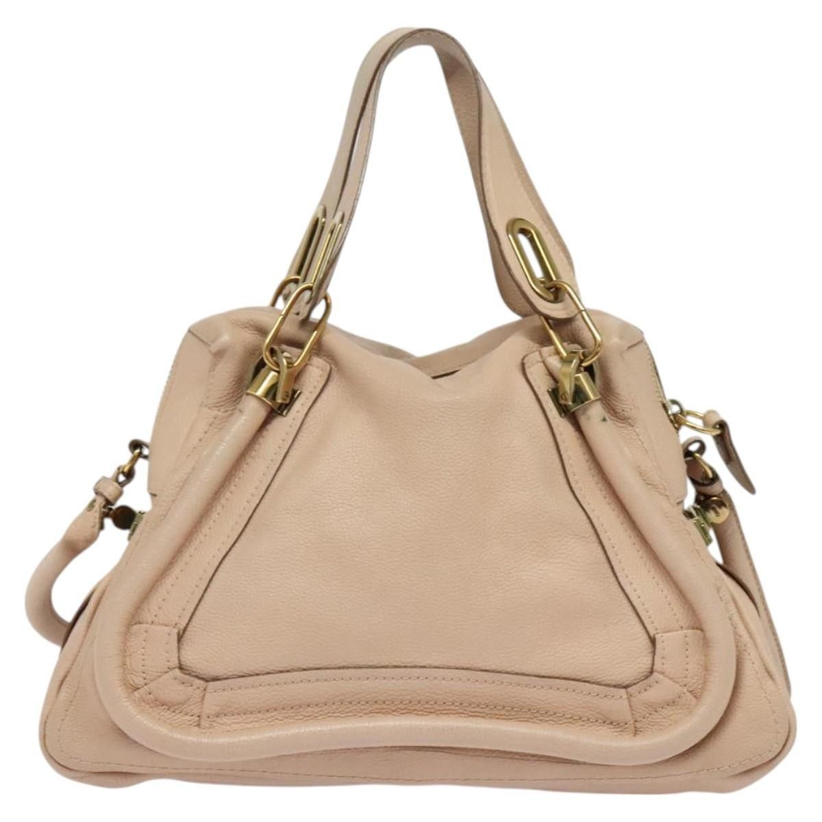 Chloe Chloe Paraty Handbag Quilted Leather Size ONE SIZE - 2 Thumbnail