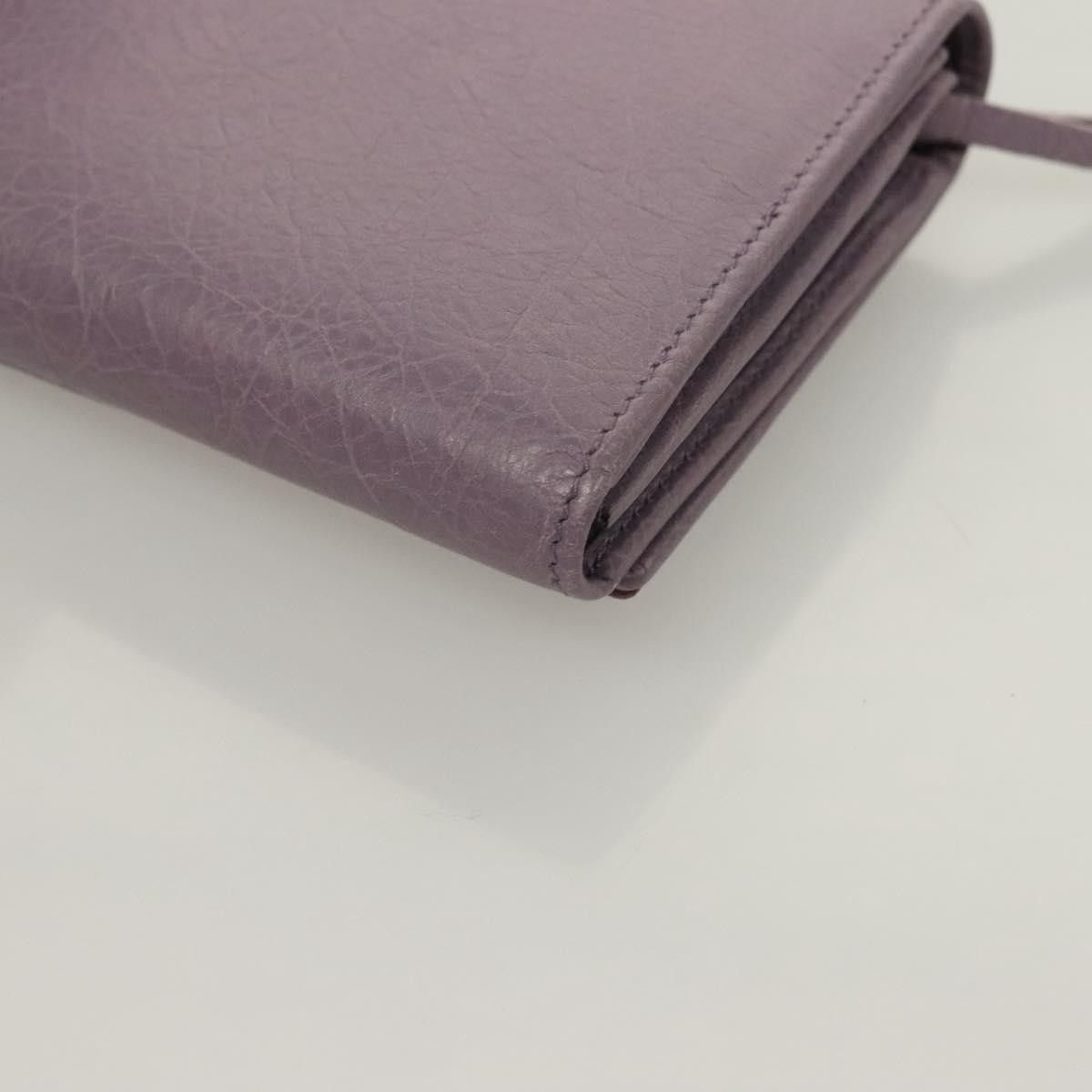 Balenciaga Balenciaga Classic Continental Zip Around Wallet Leather Size ONE SIZE - 9 Thumbnail