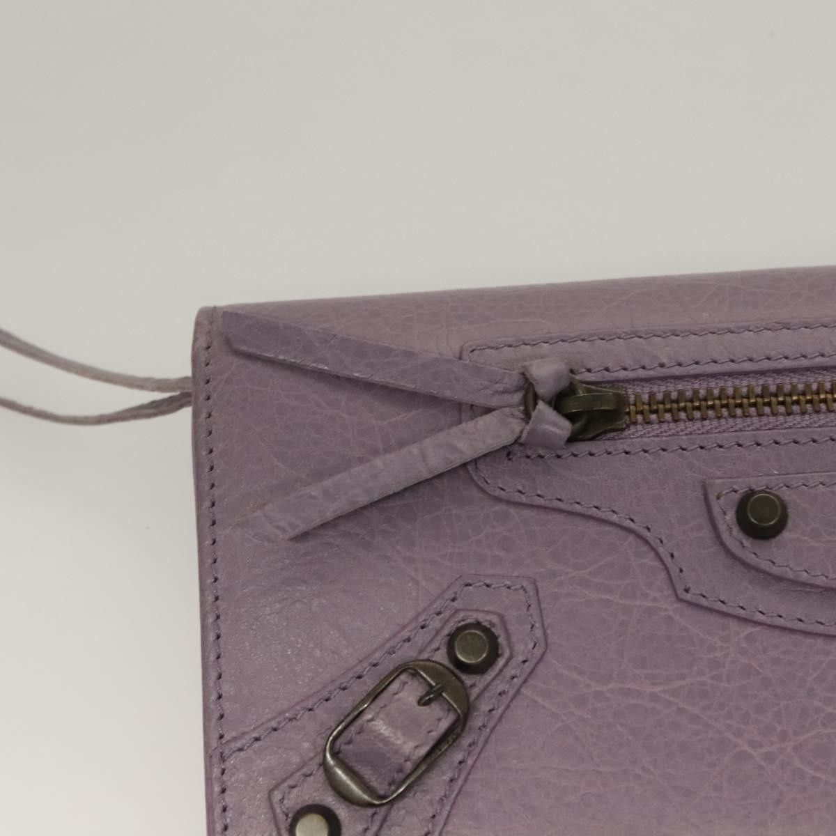 Balenciaga Balenciaga Classic Continental Zip Around Wallet Leather Size ONE SIZE - 13 Thumbnail