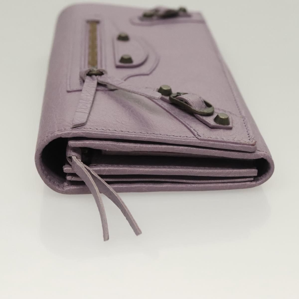 Balenciaga Balenciaga Classic Continental Zip Around Wallet Leather Size ONE SIZE - 4 Thumbnail