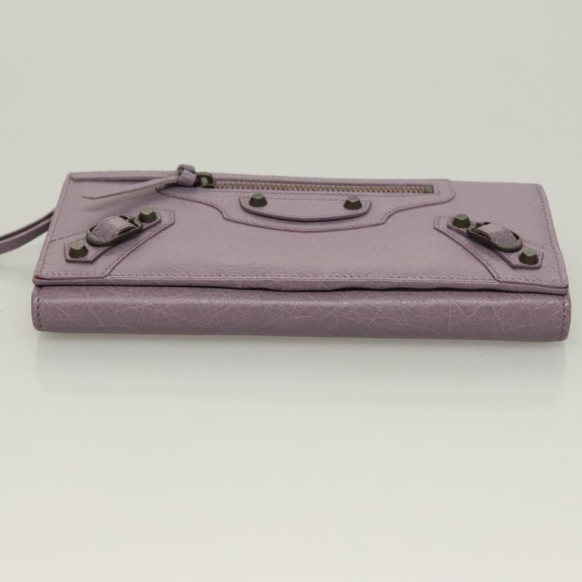 Balenciaga Balenciaga Classic Continental Zip Around Wallet Leather Size ONE SIZE - 12 Thumbnail