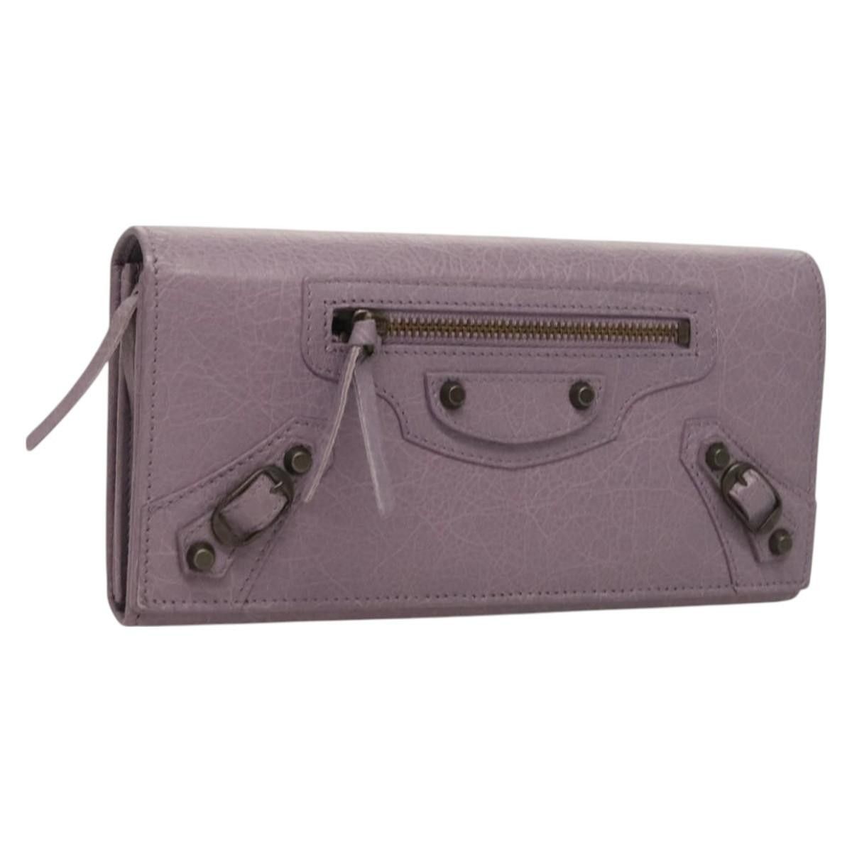 Balenciaga Balenciaga Classic Continental Zip Around Wallet Leather Size ONE SIZE - 17 Thumbnail