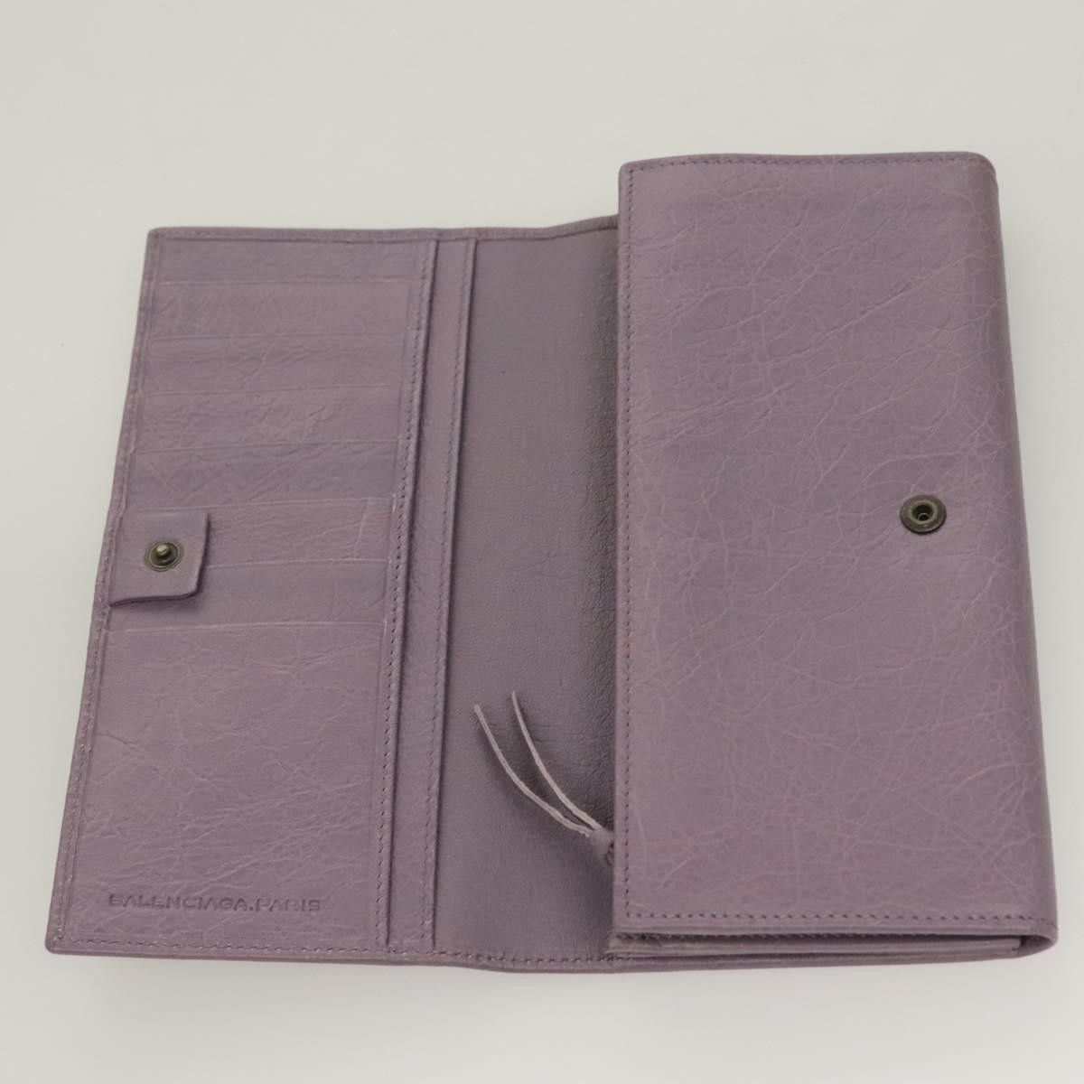 Balenciaga Balenciaga Classic Continental Zip Around Wallet Leather Size ONE SIZE - 15 Thumbnail