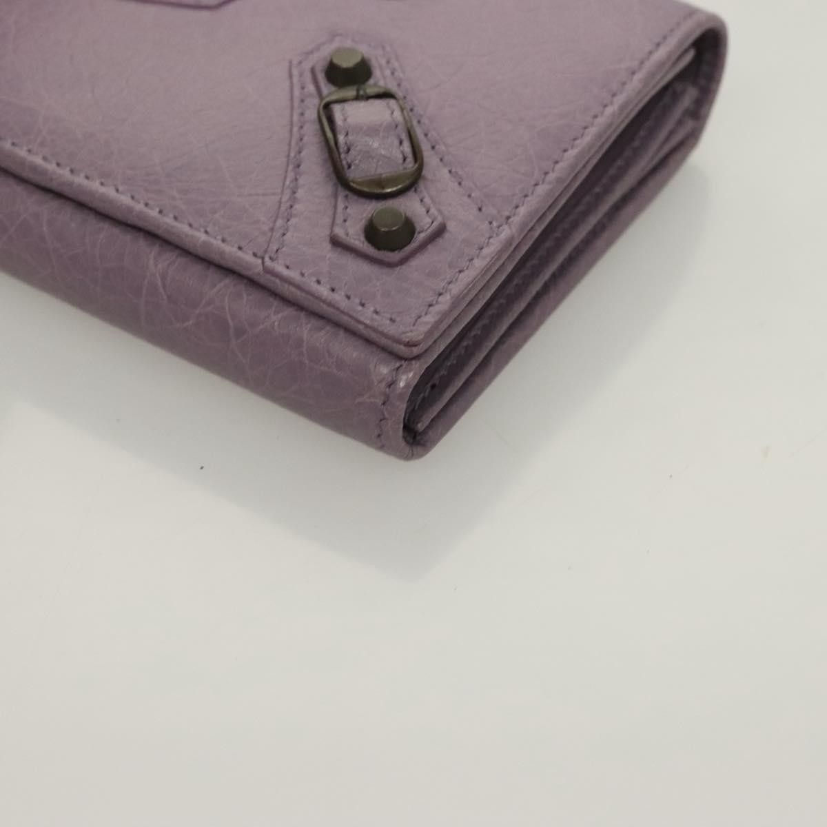 Balenciaga Balenciaga Classic Continental Zip Around Wallet Leather Size ONE SIZE - 7 Thumbnail