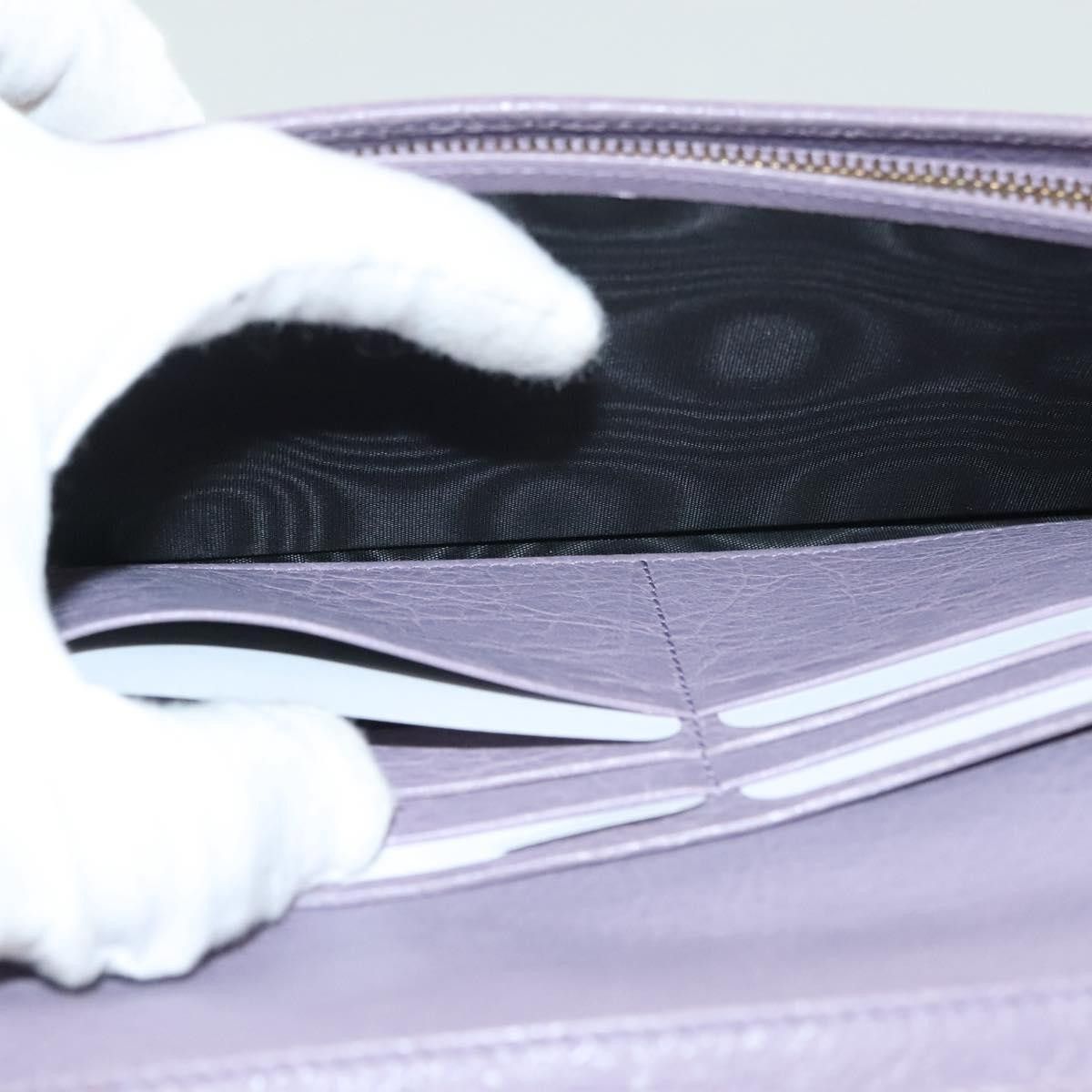 Balenciaga Balenciaga Classic Continental Zip Around Wallet Leather Size ONE SIZE - 21 Thumbnail