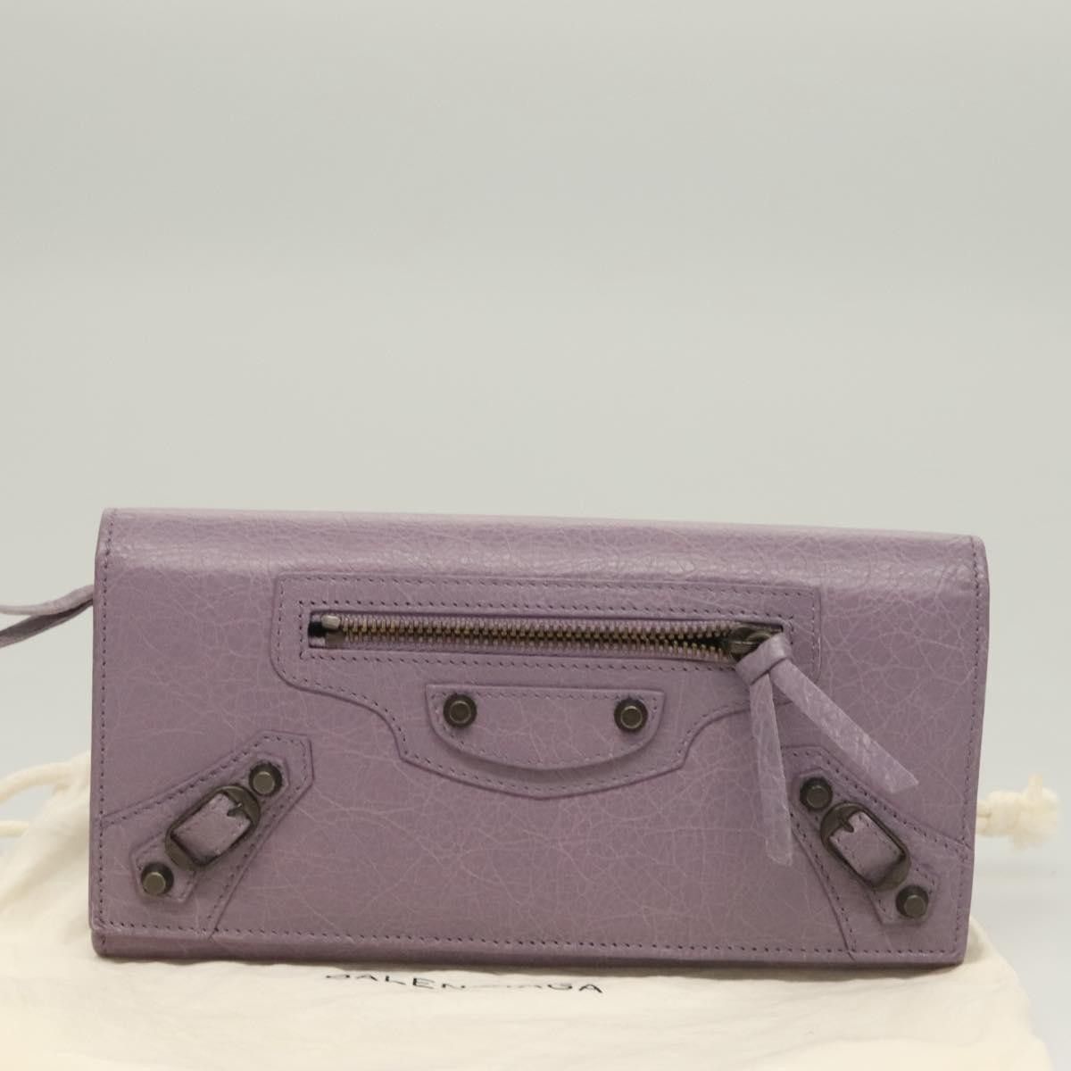 Balenciaga Balenciaga Classic Continental Zip Around Wallet Leather Size ONE SIZE - 14 Thumbnail