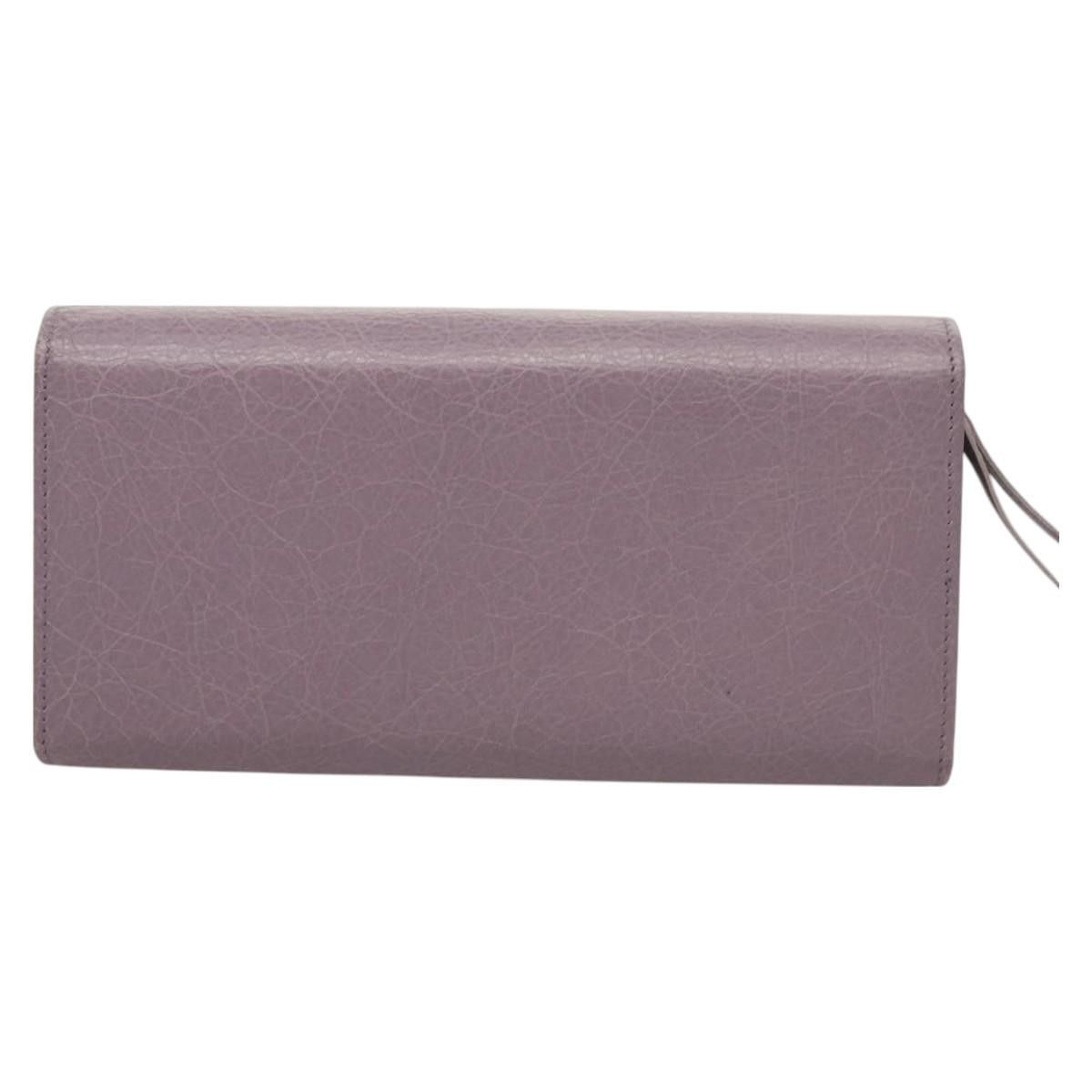 Balenciaga Balenciaga Classic Continental Zip Around Wallet Leather Size ONE SIZE - 2 Thumbnail