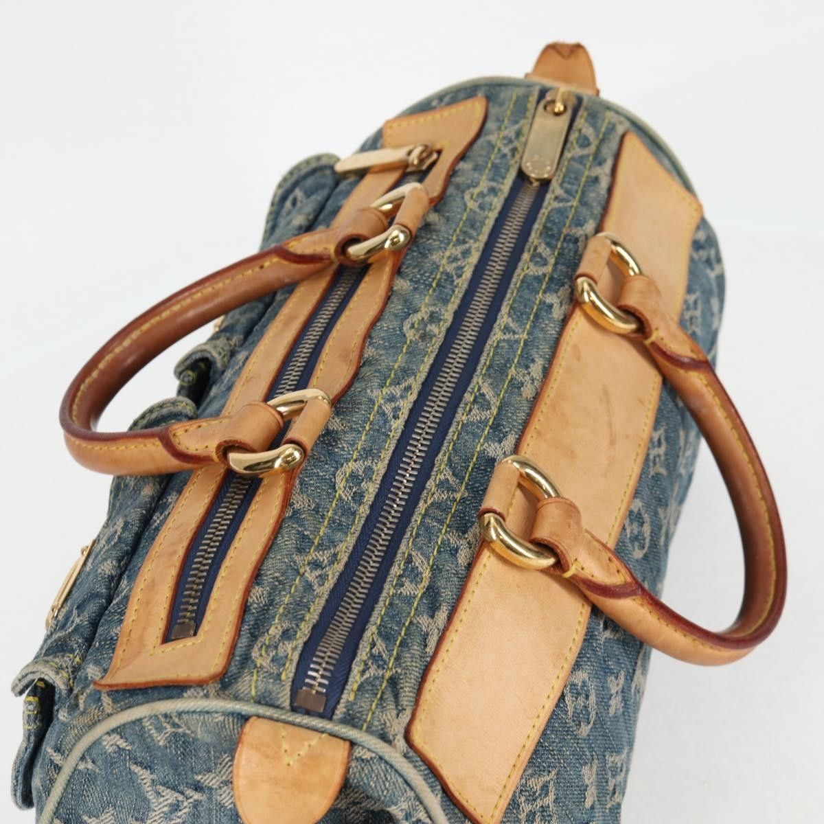 Louis Vuitton Louis Vuitton Neo Speedy Bag Denim Size ONE SIZE - 15 Thumbnail