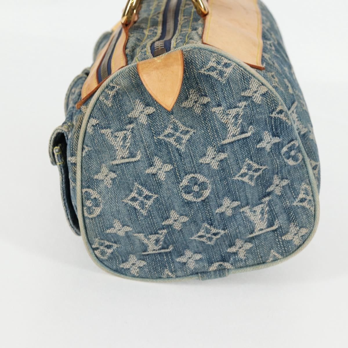 Louis Vuitton Louis Vuitton Neo Speedy Bag Denim Size ONE SIZE - 3 Thumbnail