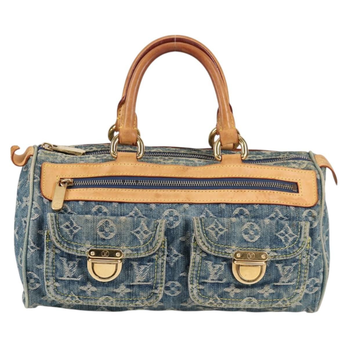 Louis Vuitton Louis Vuitton Neo Speedy Bag Denim Size ONE SIZE - 18 Thumbnail