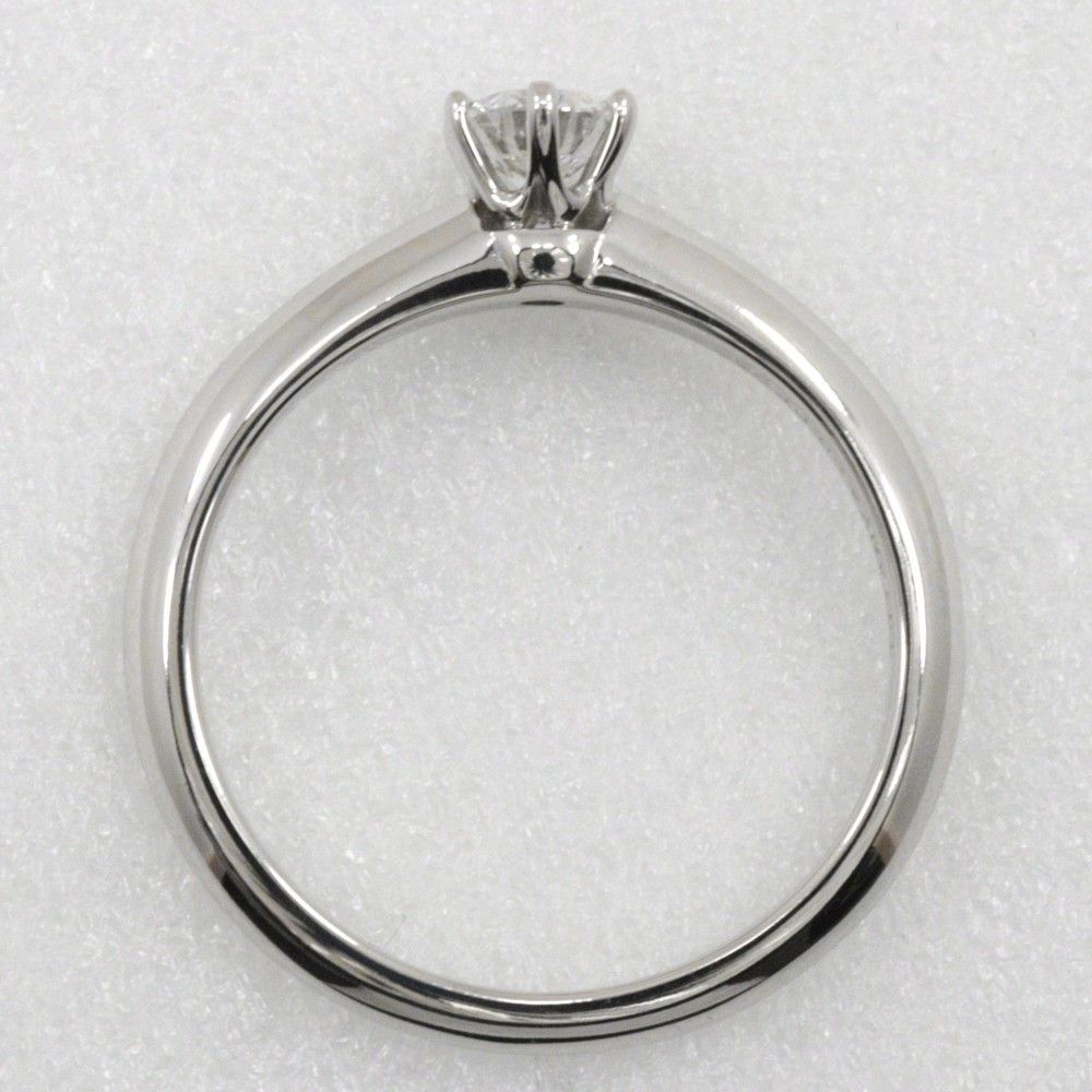 Tiffany & Co. Tiffany & Co. Tiffany Setting Solitaire Ring Platinum with RBC Diamond Size ONE SIZE - 2 Thumbnail