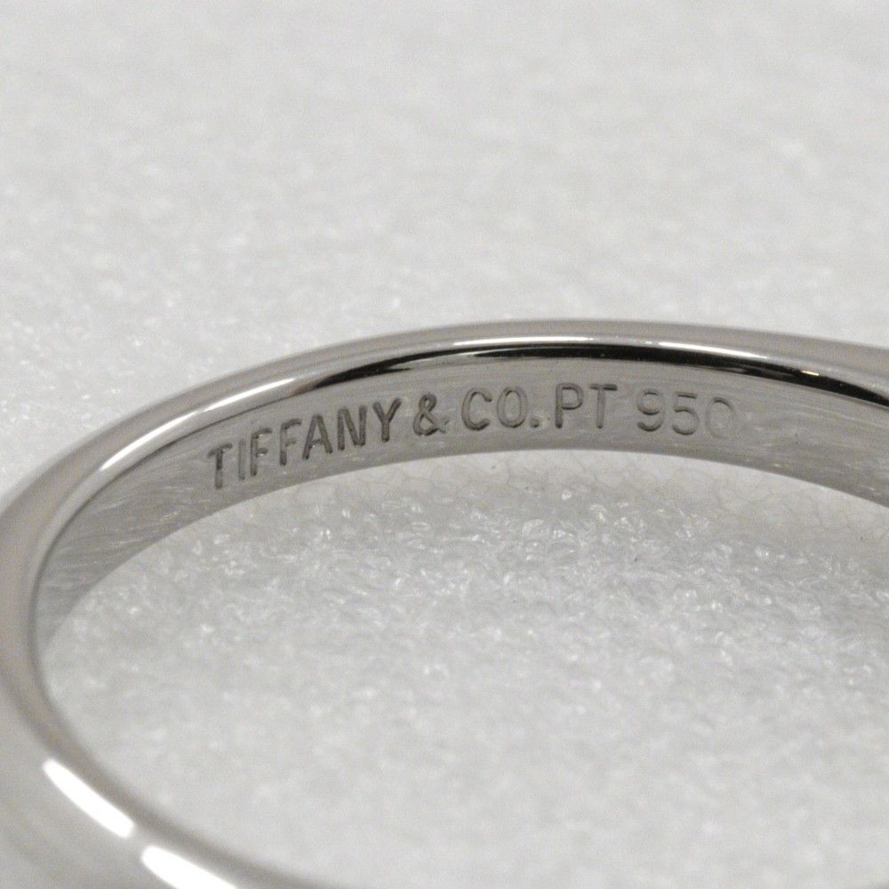 Tiffany & Co. Tiffany & Co. Tiffany Setting Solitaire Ring Platinum with RBC Diamond Size ONE SIZE - 5 Thumbnail