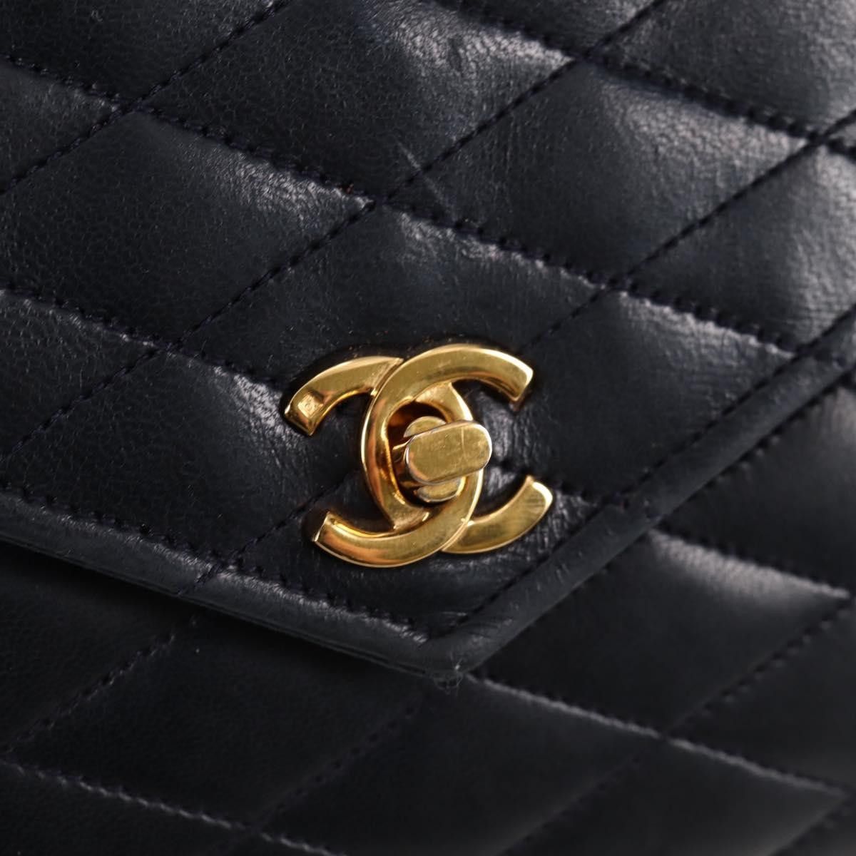 Chanel Chanel Vintage Envelope Flap Shoulder Bag Quilted Lambskin Size ONE SIZE - 12 Thumbnail