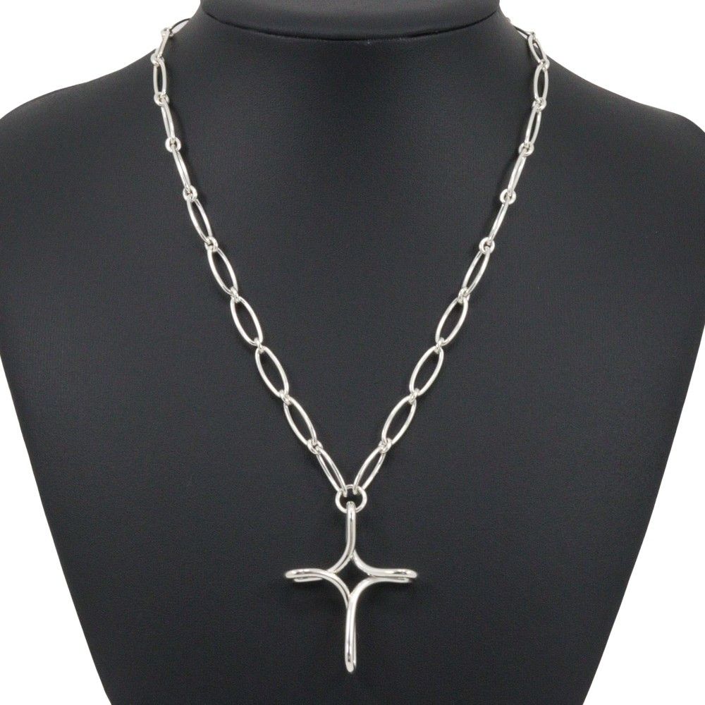 Tiffany & Co. Tiffany & Co. Elsa Peretti Infinity Cross Pendant Necklace Silver 925 Size ONE SIZE - 9 Thumbnail