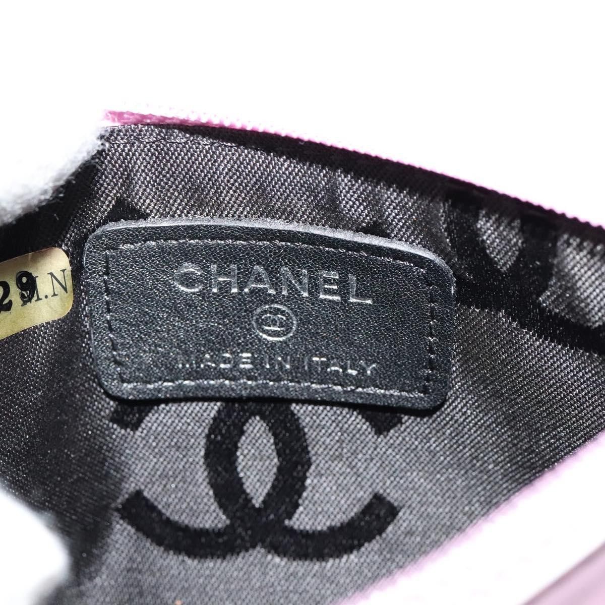 Chanel Chanel CC O Case Pouch Goatskin Size ONE SIZE - 7 Thumbnail