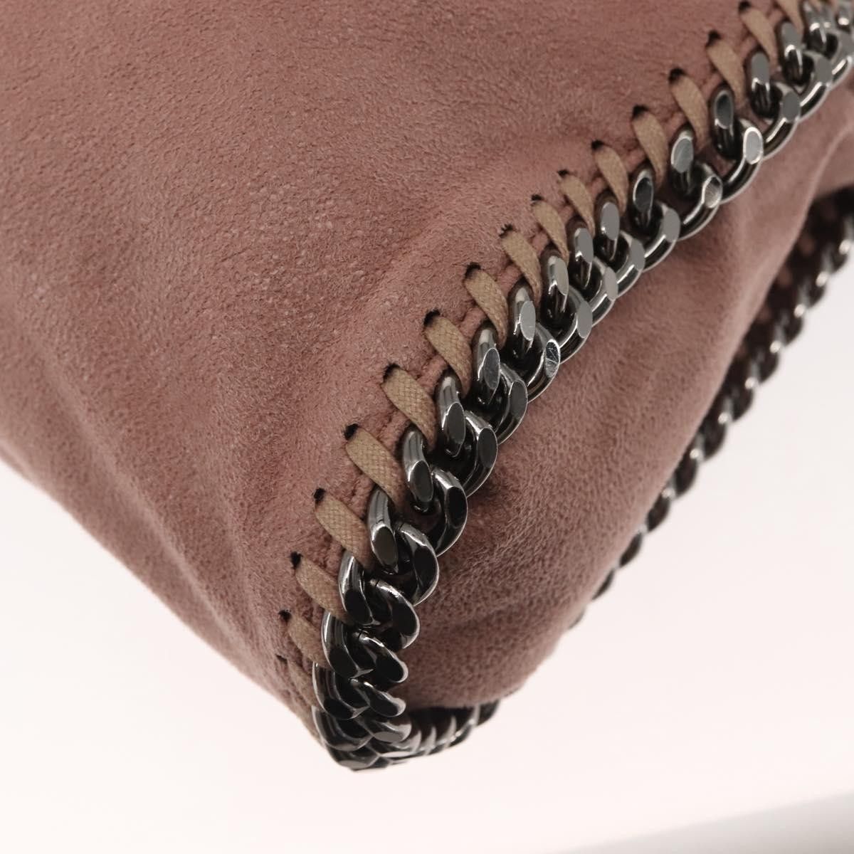 Stella McCartney Stella McCartney Falabella Fold Over Crossbody Bag Suede Size ONE SIZE - 12 Thumbnail