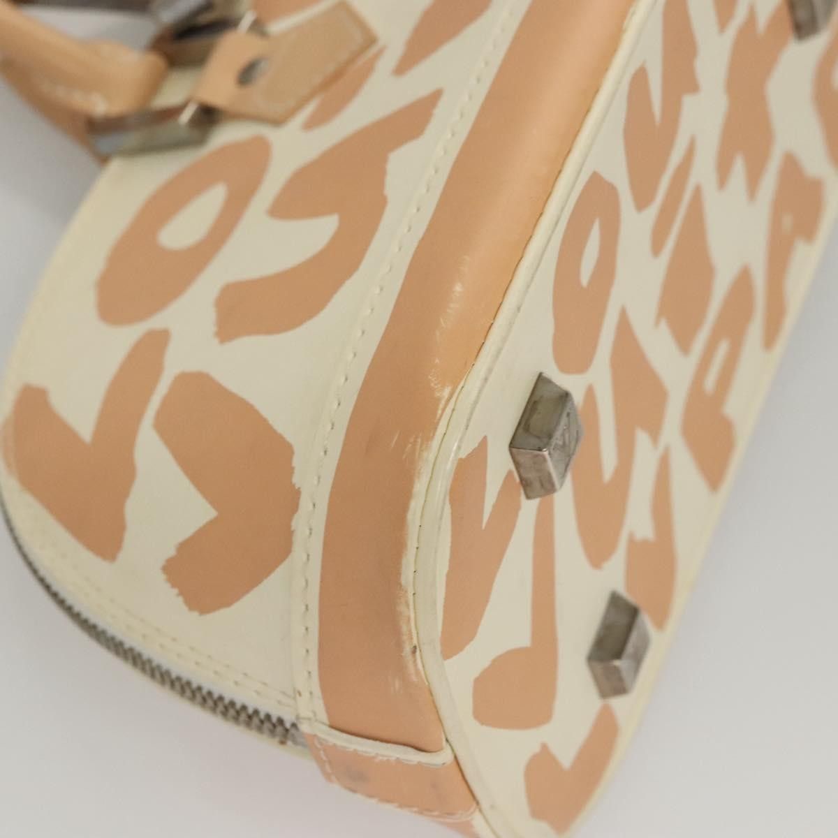 Louis Vuitton Louis Vuitton Alma Handbag Limited Edition Graffiti Leather Size ONE SIZE - 12 Thumbnail