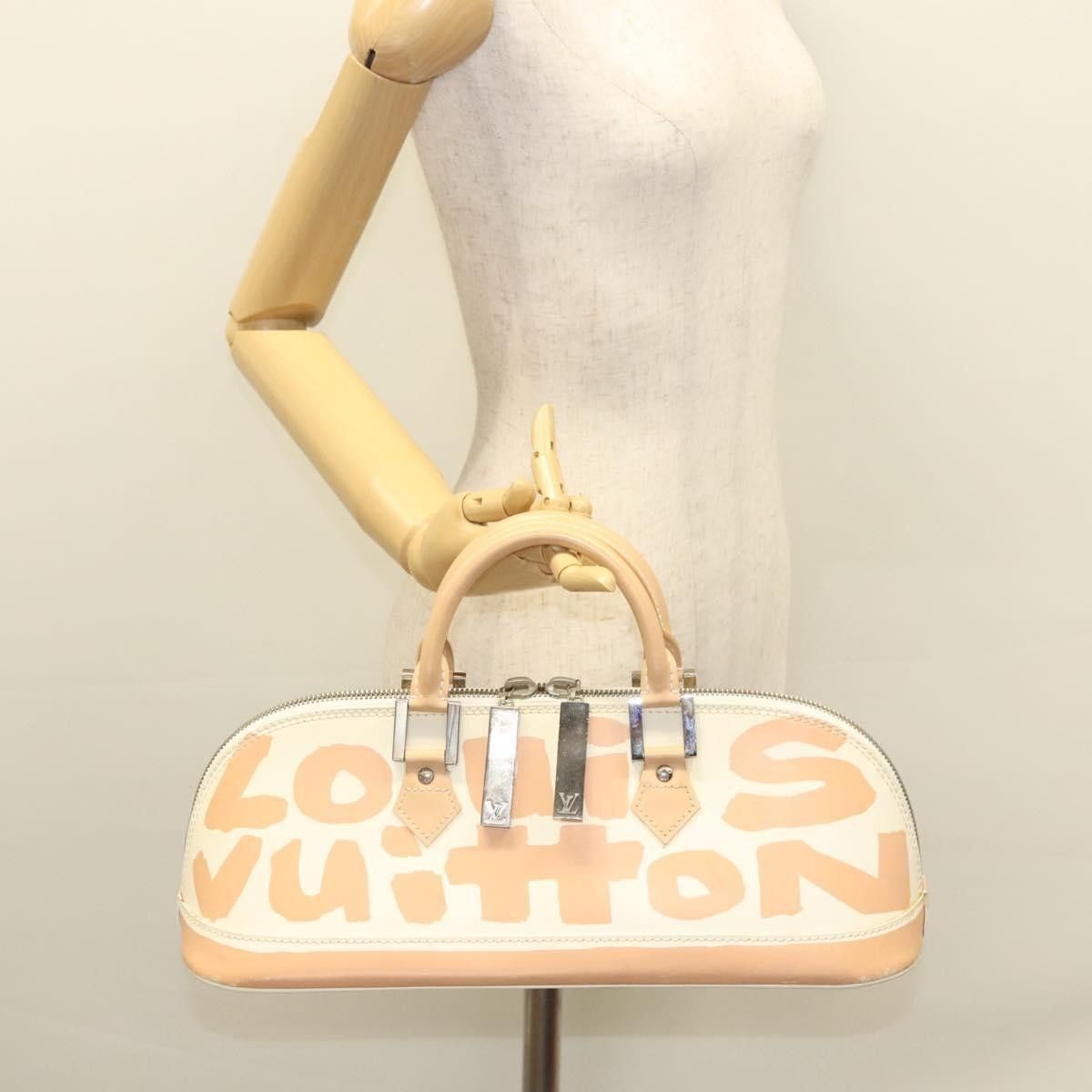 Louis Vuitton Louis Vuitton Alma Handbag Limited Edition Graffiti Leather Size ONE SIZE - 15 Thumbnail