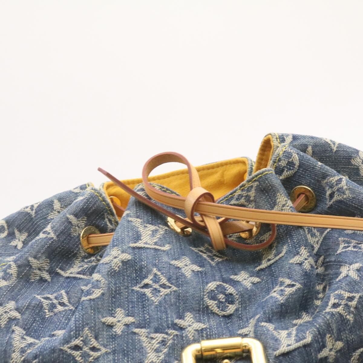 Louis Vuitton Louis Vuitton Discovery Backpack Monogram Denim Size ONE SIZE - 15 Thumbnail