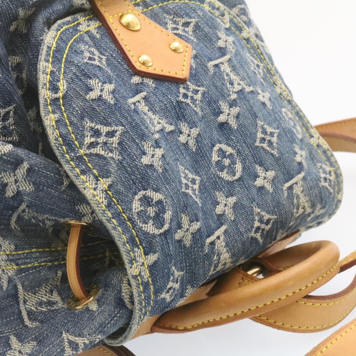 Louis Vuitton Louis Vuitton Discovery Backpack Monogram Denim Size ONE SIZE - 16 Thumbnail