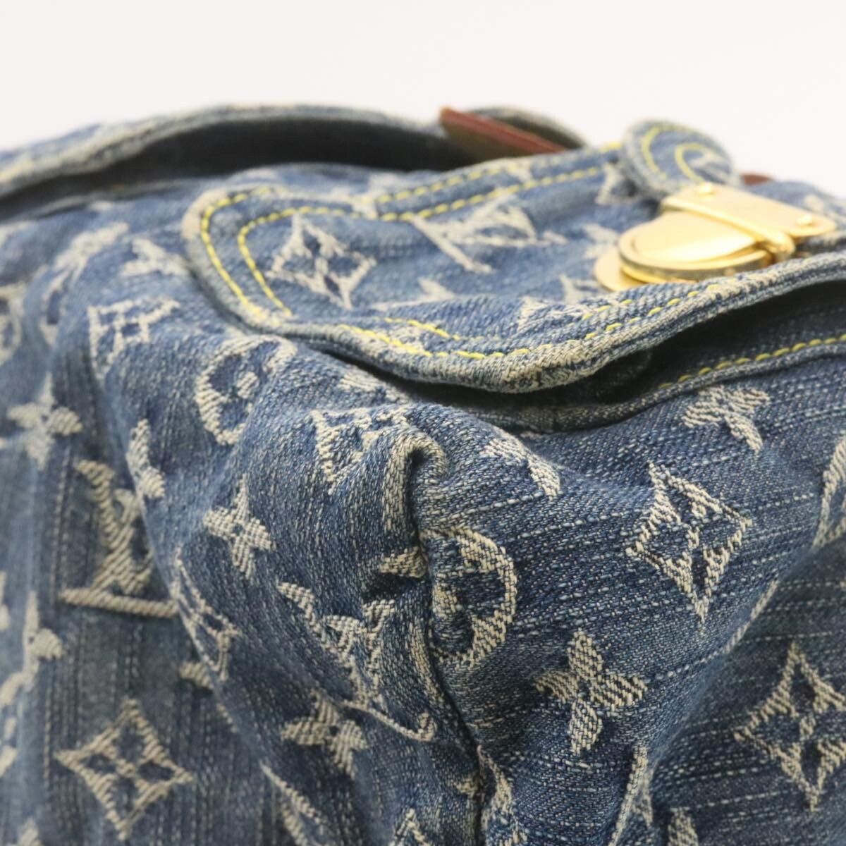 Louis Vuitton Louis Vuitton Discovery Backpack Monogram Denim Size ONE SIZE - 10 Thumbnail