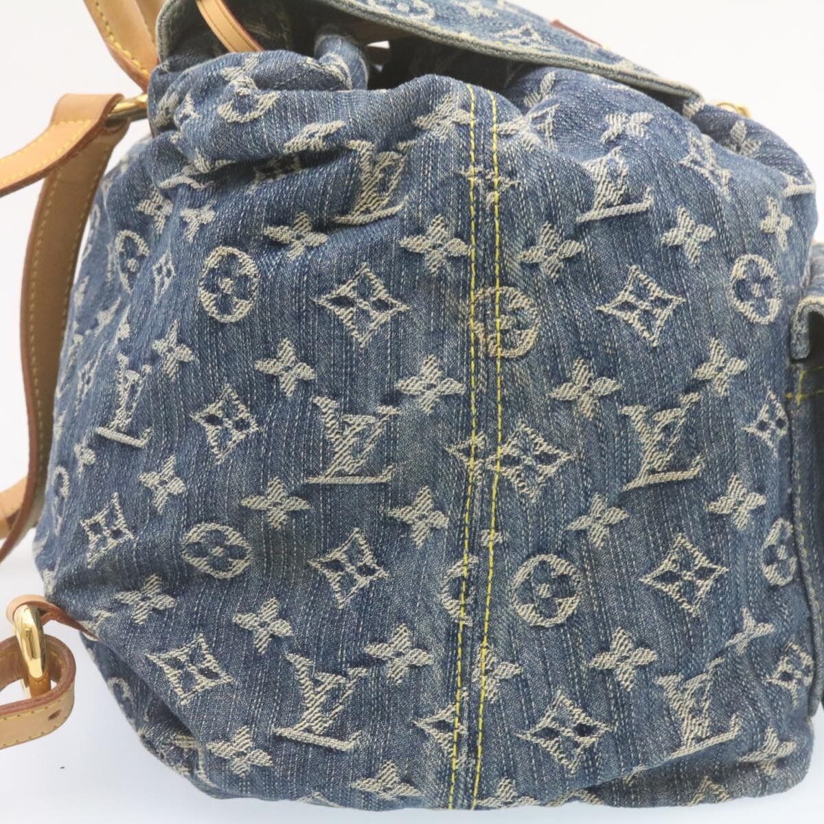 Louis Vuitton Louis Vuitton Discovery Backpack Monogram Denim Size ONE SIZE - 3 Thumbnail
