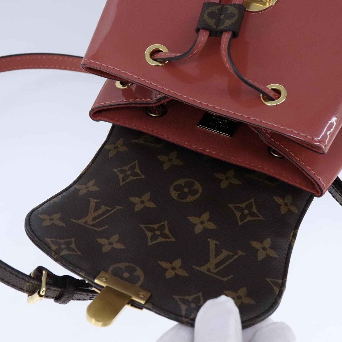 Louis Vuitton Louis Vuitton Hot Springs Backpack Monogram Vernis Size ONE SIZE - 18 Thumbnail