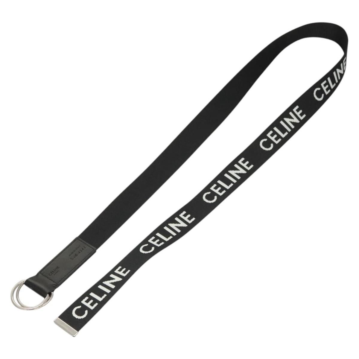 Celine Celine Double Ring Belt Canvas Size ONE SIZE - 2 Thumbnail