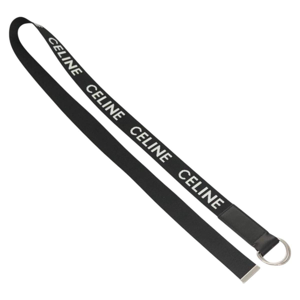 Celine Celine Double Ring Belt Canvas Size ONE SIZE - 3 Thumbnail