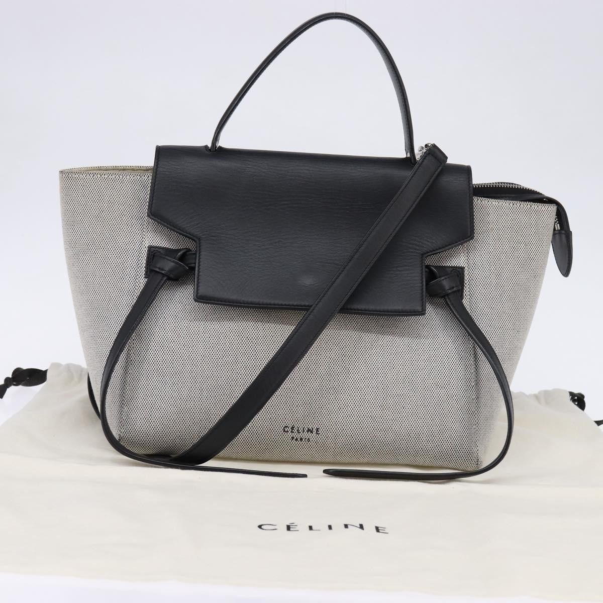 Celine Celine Belt Bag Canvas and Leather Size ONE SIZE - 13 Thumbnail