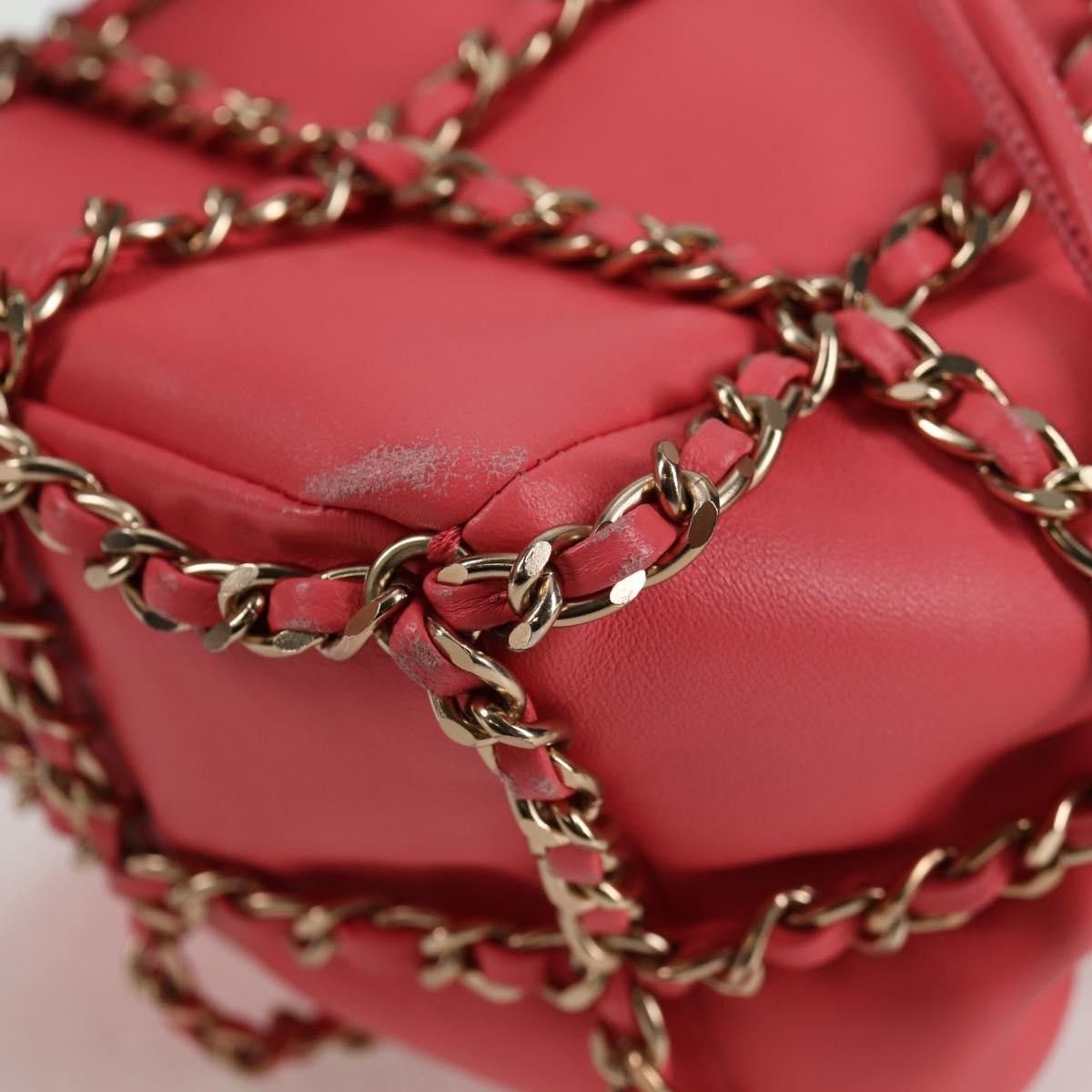 Chanel Chanel Chain Frame CC Drawstring Bucket Bag Lambskin Size ONE SIZE - 11 Thumbnail