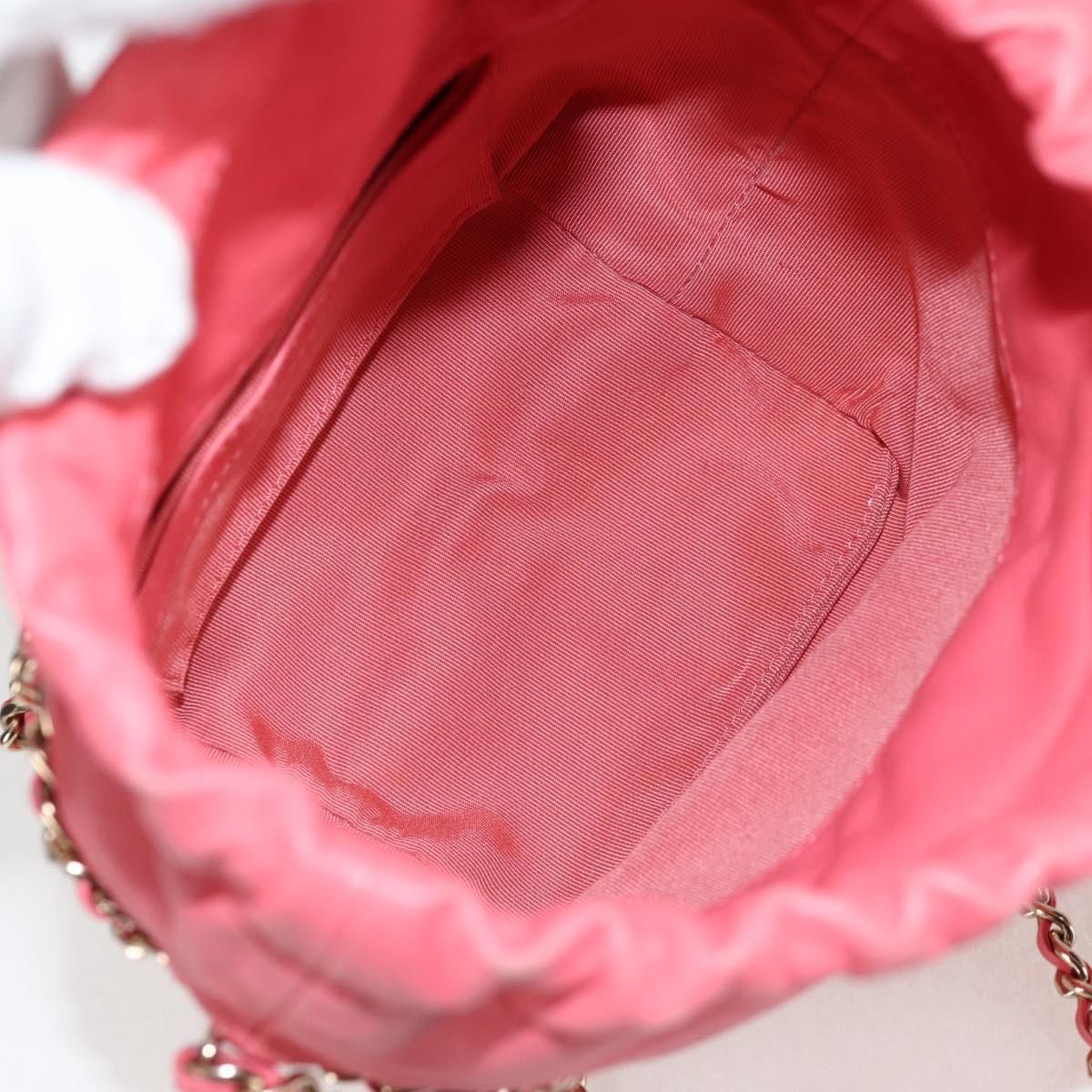 Chanel Chanel Chain Frame CC Drawstring Bucket Bag Lambskin Size ONE SIZE - 5 Thumbnail
