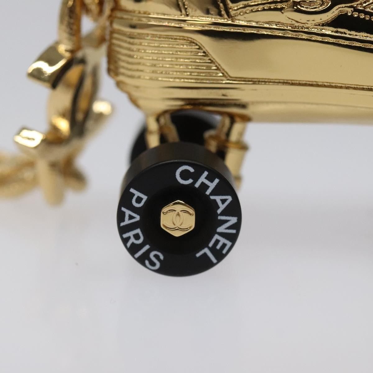 Chanel Chanel Vintage CC Bag Charm Metal with Leather Size ONE SIZE - 11 Thumbnail