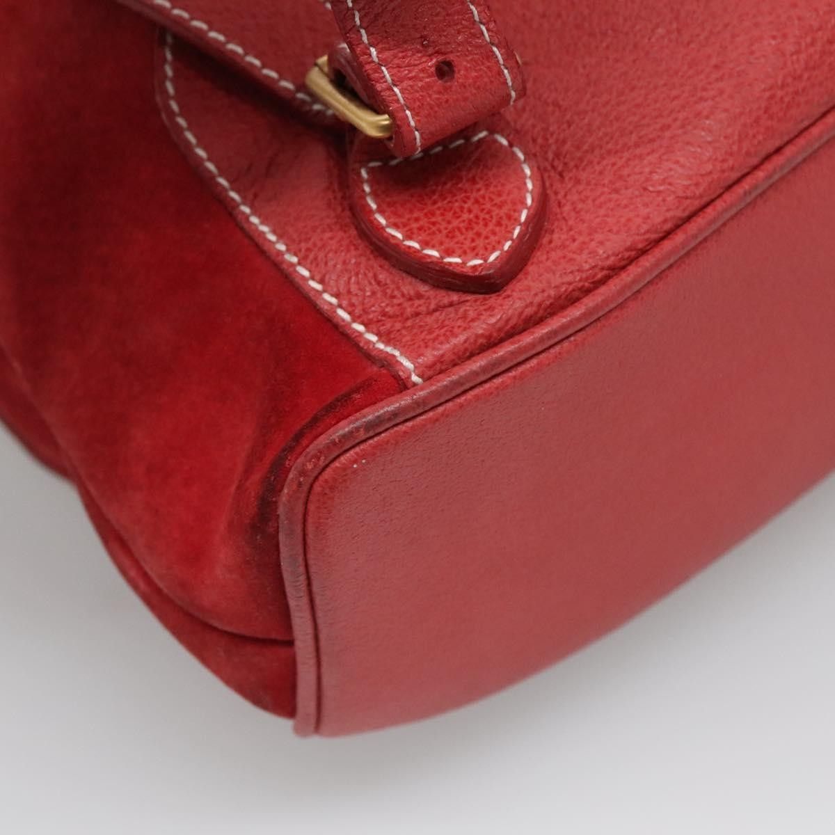 Gucci Gucci Bamboo Tassel Backpack Suede Size ONE SIZE - 9 Thumbnail