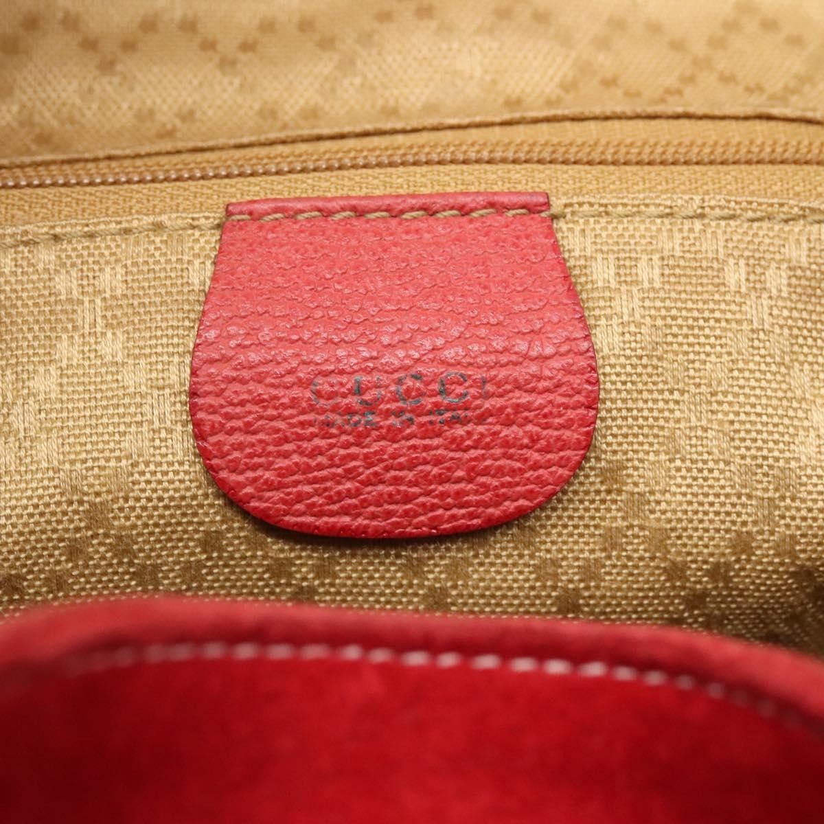 Gucci Gucci Bamboo Tassel Backpack Suede Size ONE SIZE - 6 Thumbnail