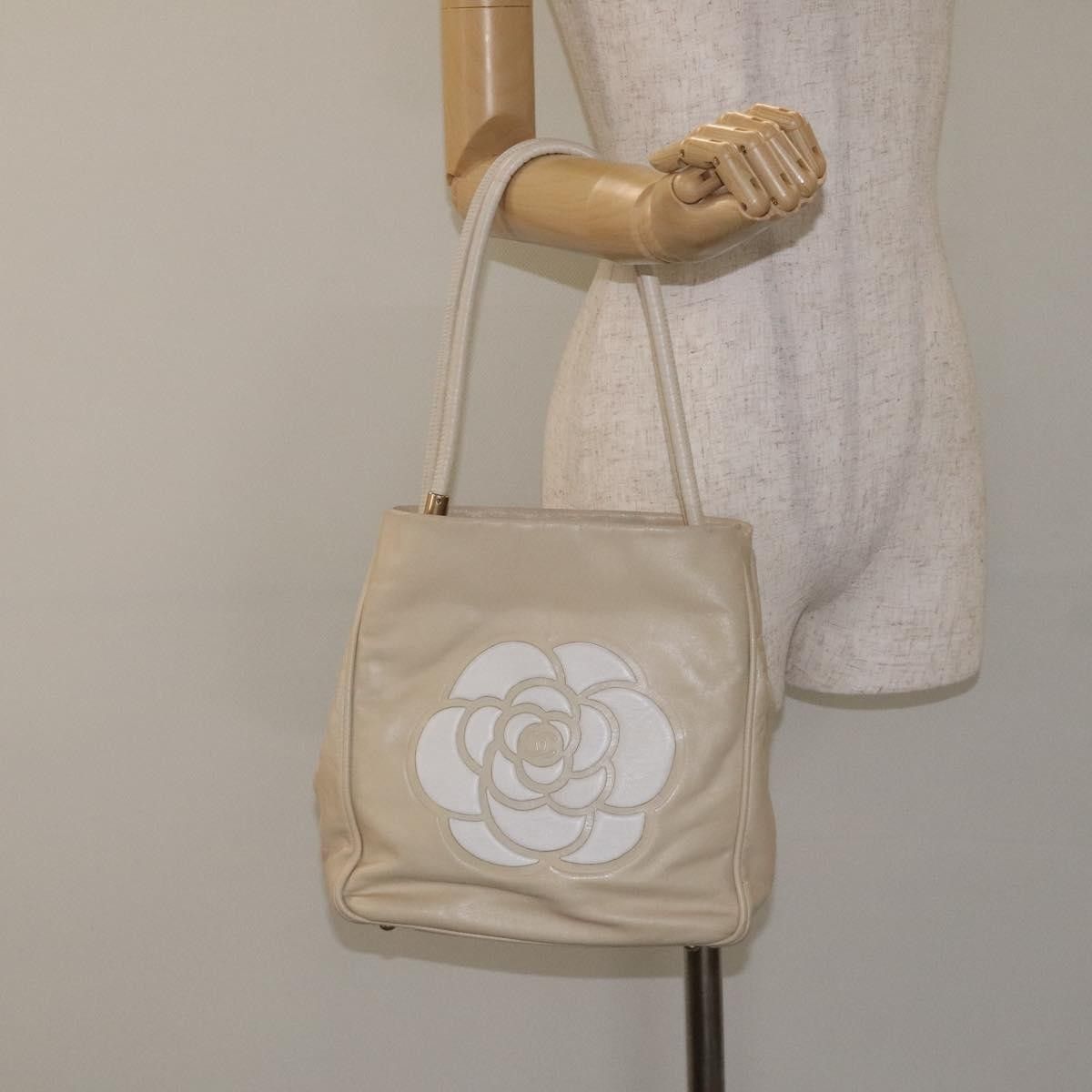 Chanel Chanel Camellia Tote Leather Size ONE SIZE - 14 Thumbnail