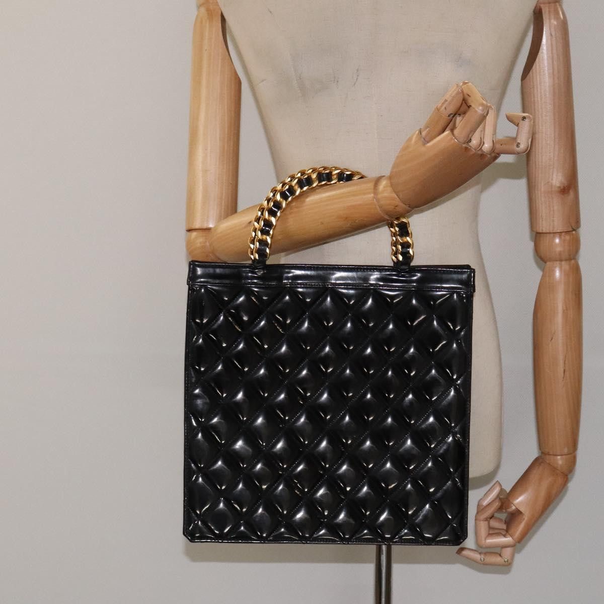 Chanel Chanel Vintage Chain Handle Tote Patent leather Size ONE SIZE - 15 Thumbnail
