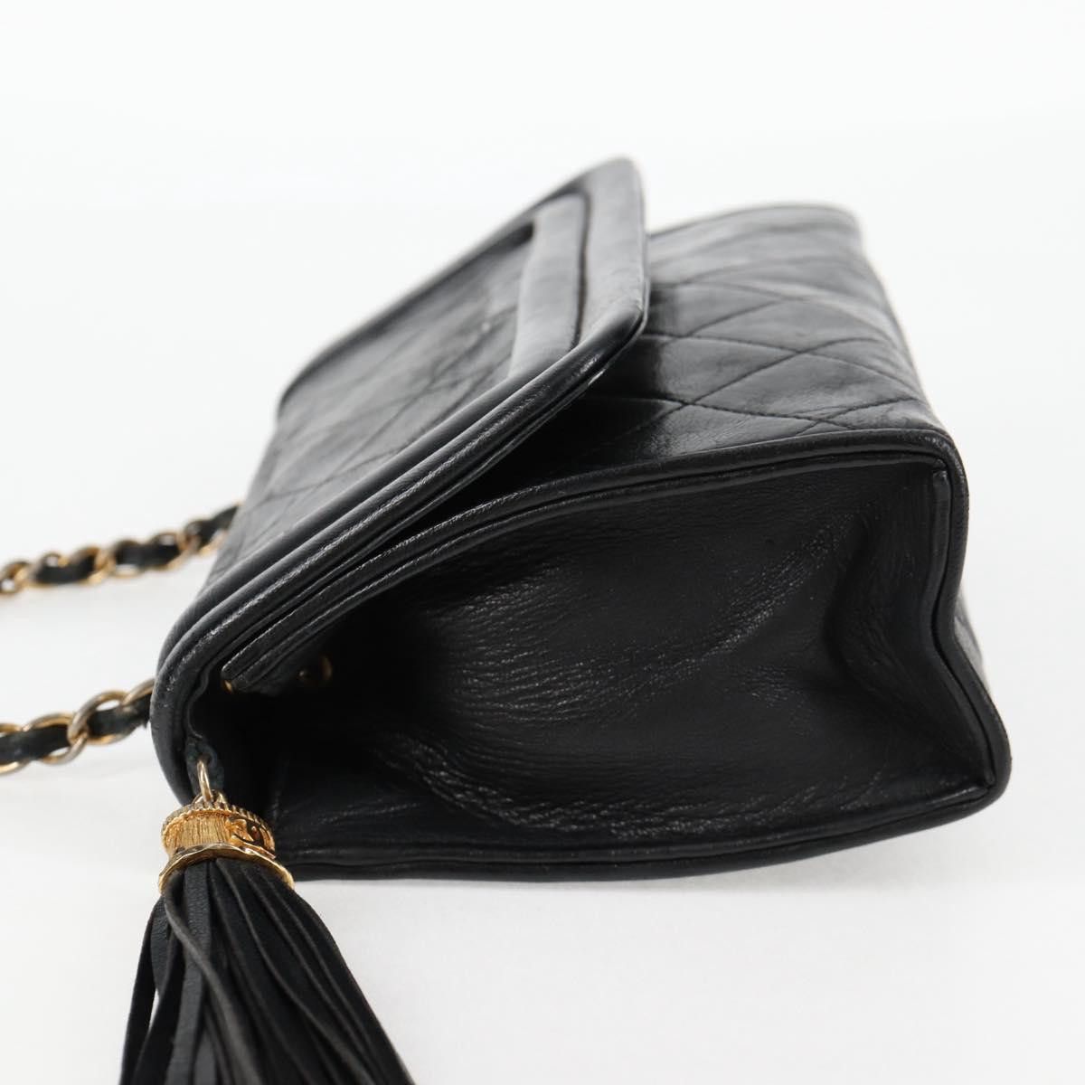 Chanel Chanel Vintage Tassel Flap Bag Leather Size ONE SIZE - 3 Thumbnail