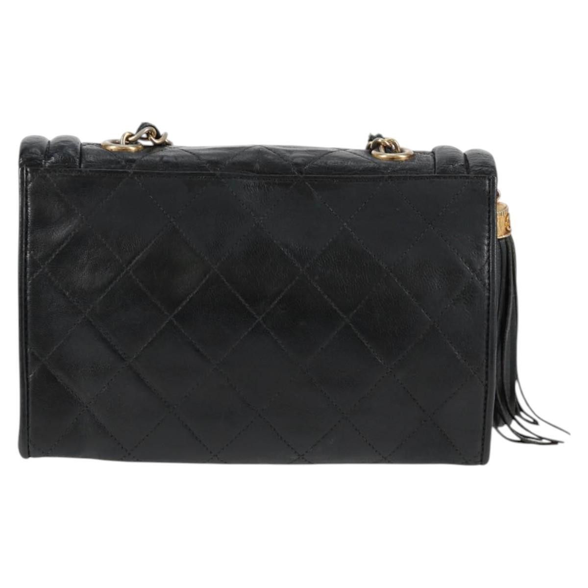 Chanel Chanel Vintage Tassel Flap Bag Leather Size ONE SIZE - 2 Thumbnail