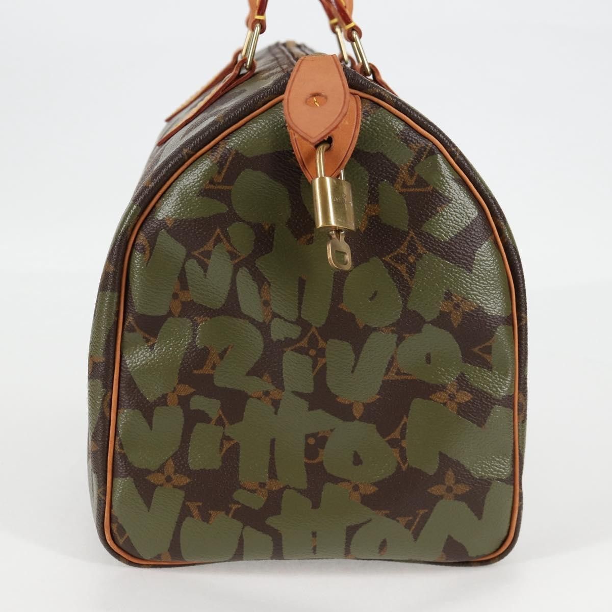 Louis Vuitton Louis Vuitton Speedy Handbag Limited Edition Monogram Graffiti Size ONE SIZE - 4 Thumbnail