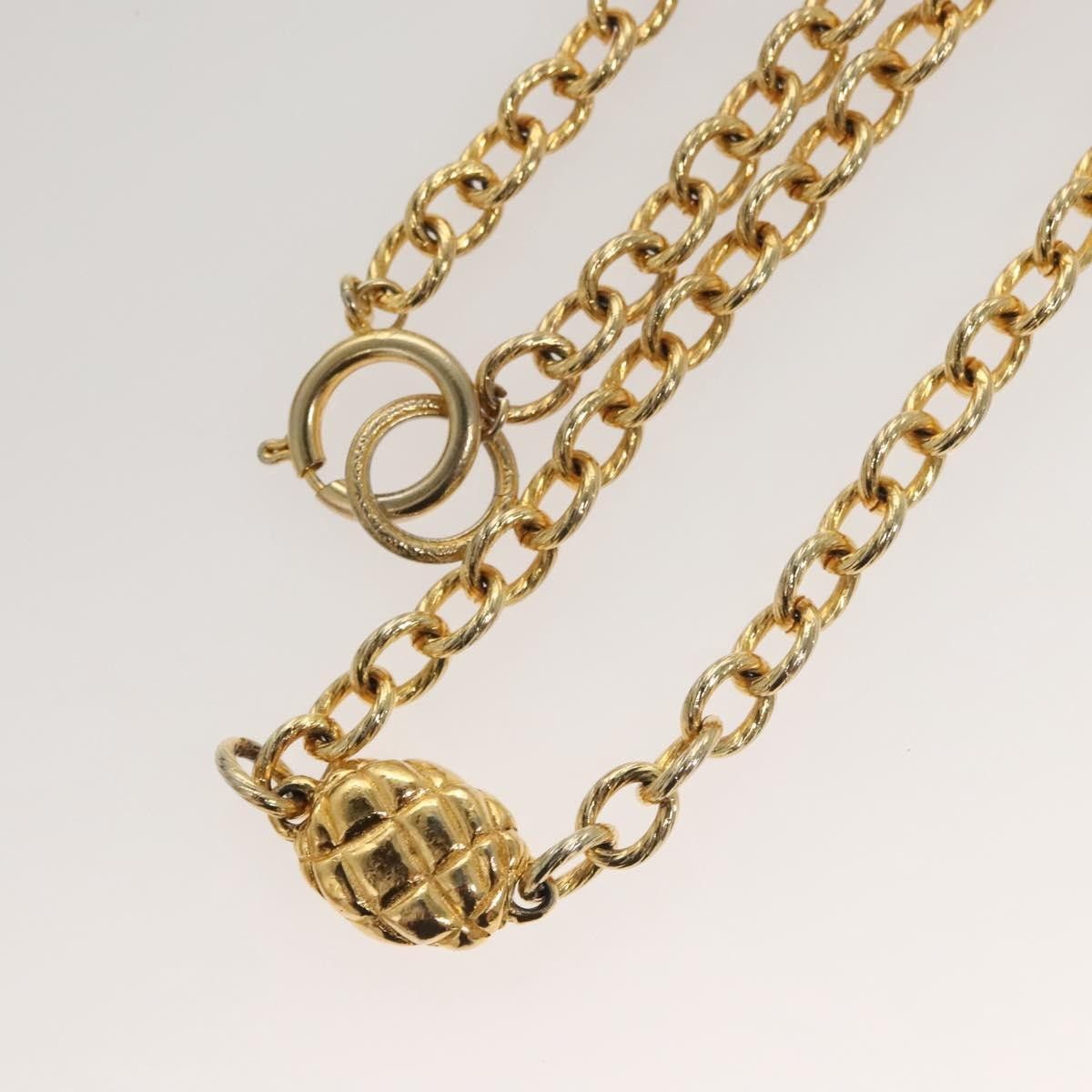 Chanel Chanel CC Quilted Medallion Chain Belt Metal Size ONE SIZE - 7 Thumbnail
