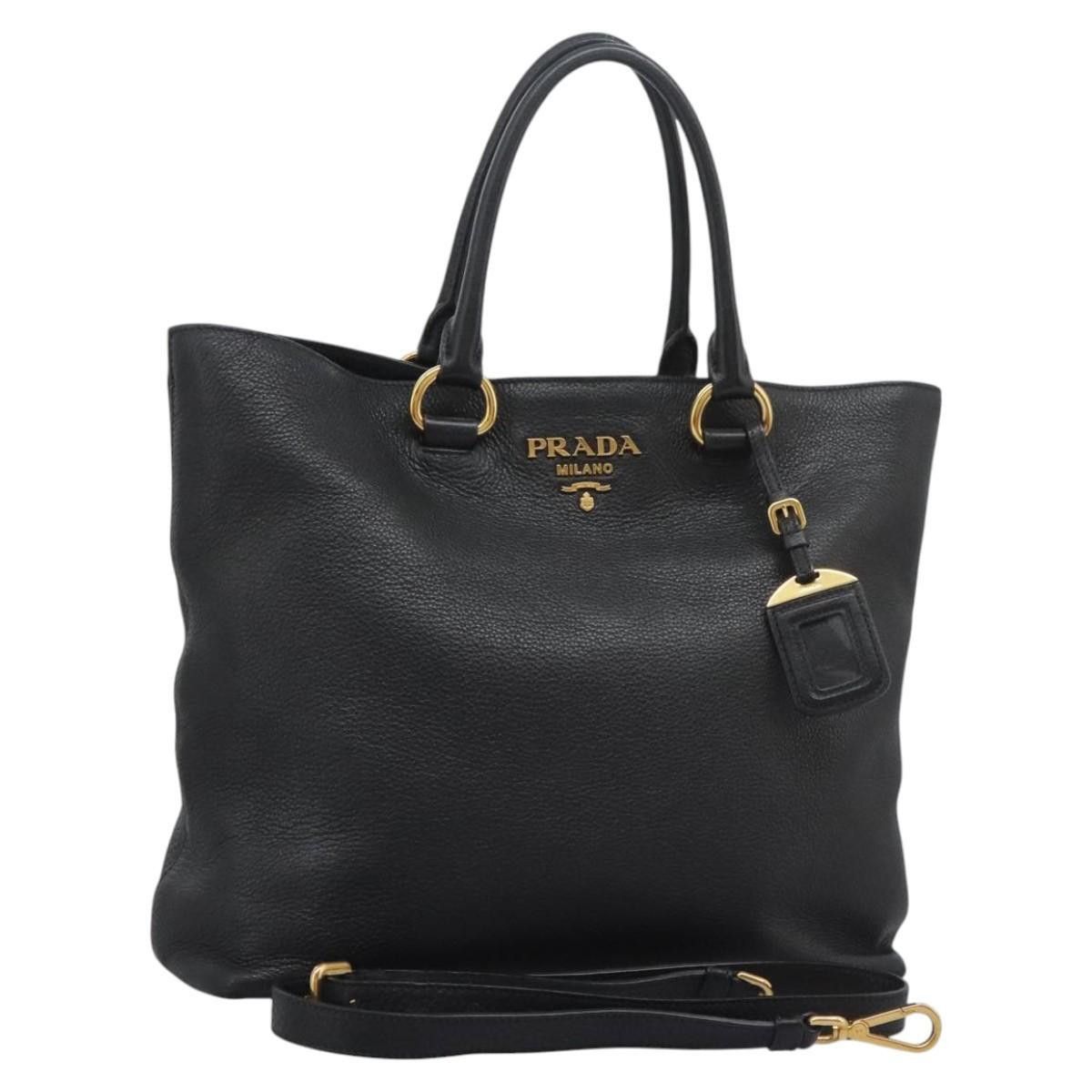 Prada Prada Shopping Tote Vitello Daino Size ONE SIZE - 15 Thumbnail