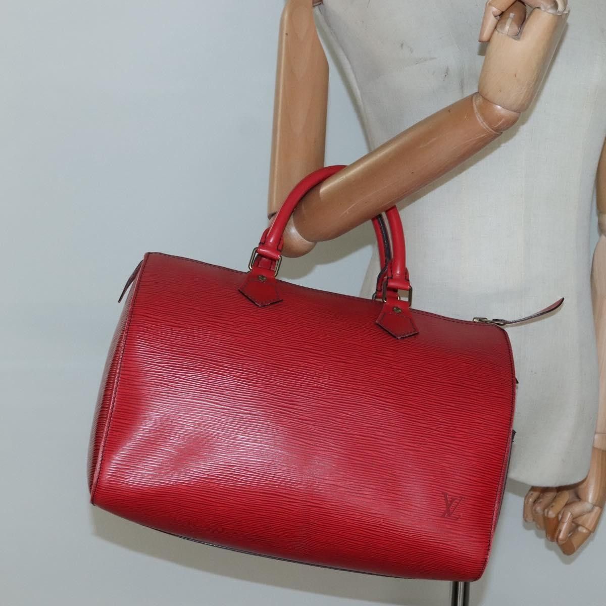 Louis Vuitton Louis Vuitton Speedy Handbag Epi Leather Size ONE SIZE - 14 Thumbnail