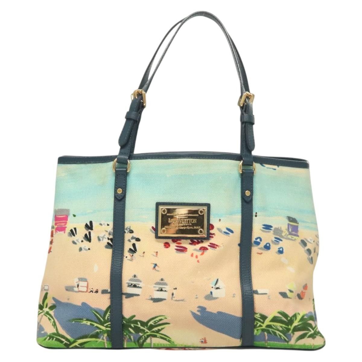 Louis Vuitton Louis Vuitton Ailleurs Cabas Limited Edition Printed Canvas Size ONE SIZE - 18 Thumbnail