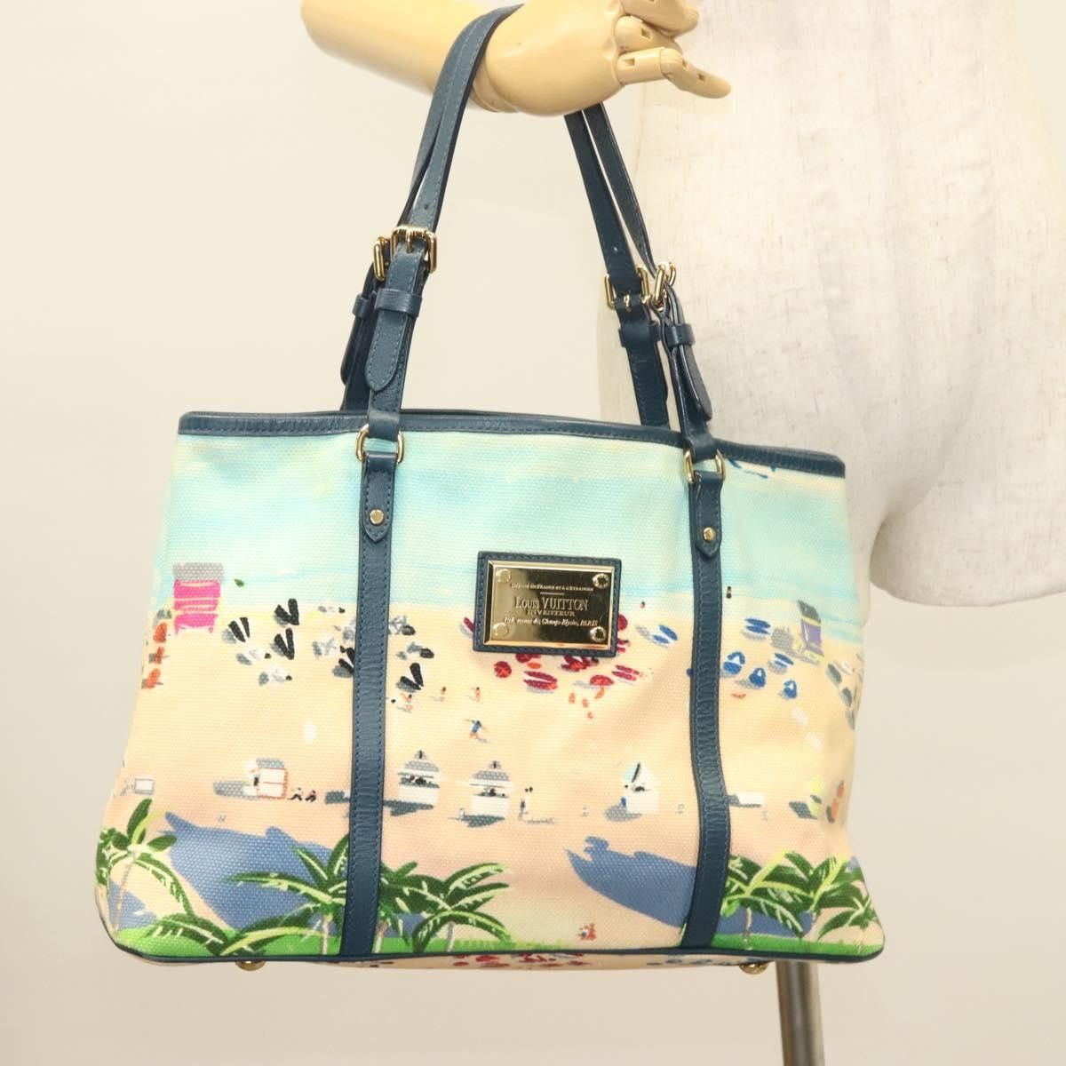 Louis Vuitton Louis Vuitton Ailleurs Cabas Limited Edition Printed Canvas Size ONE SIZE - 14 Thumbnail