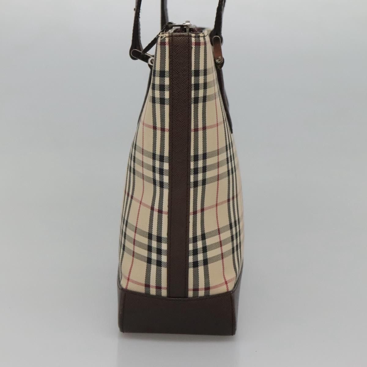 Burberry Burberry Nova Check Tote canvas check pattern Size ONE SIZE - 3 Thumbnail