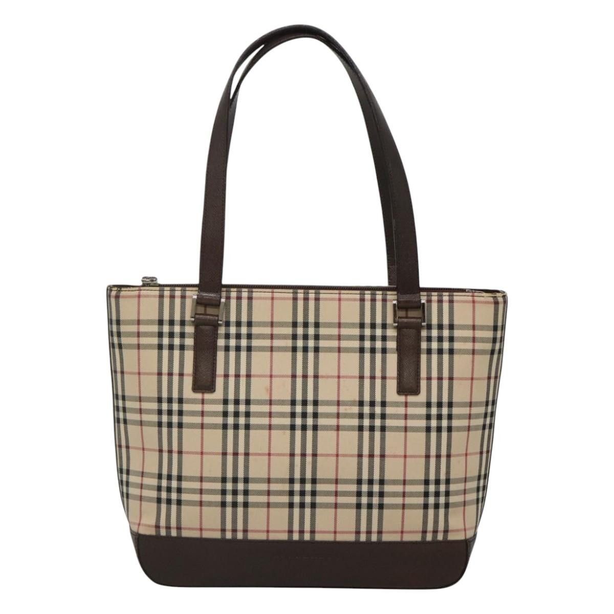 Burberry Burberry Nova Check Tote canvas check pattern Size ONE SIZE - 17 Thumbnail