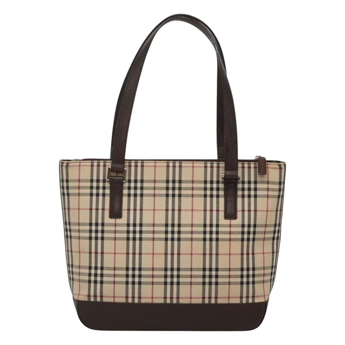 Burberry Burberry Nova Check Tote canvas check pattern Size ONE SIZE - 2 Thumbnail