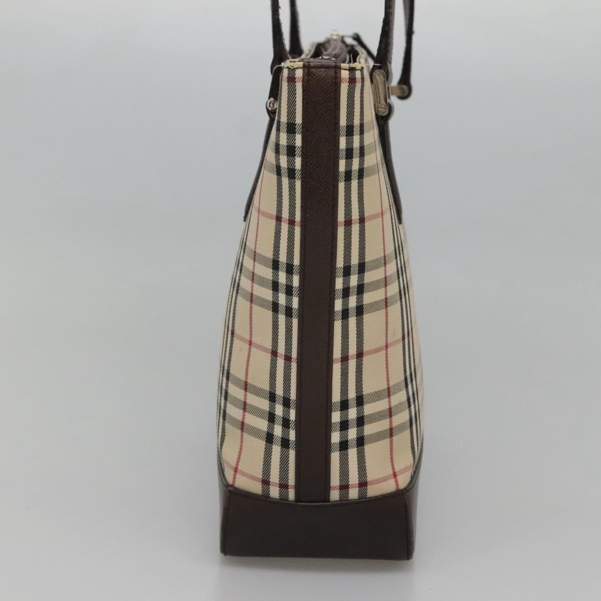 Burberry Burberry Nova Check Tote canvas check pattern Size ONE SIZE - 4 Thumbnail