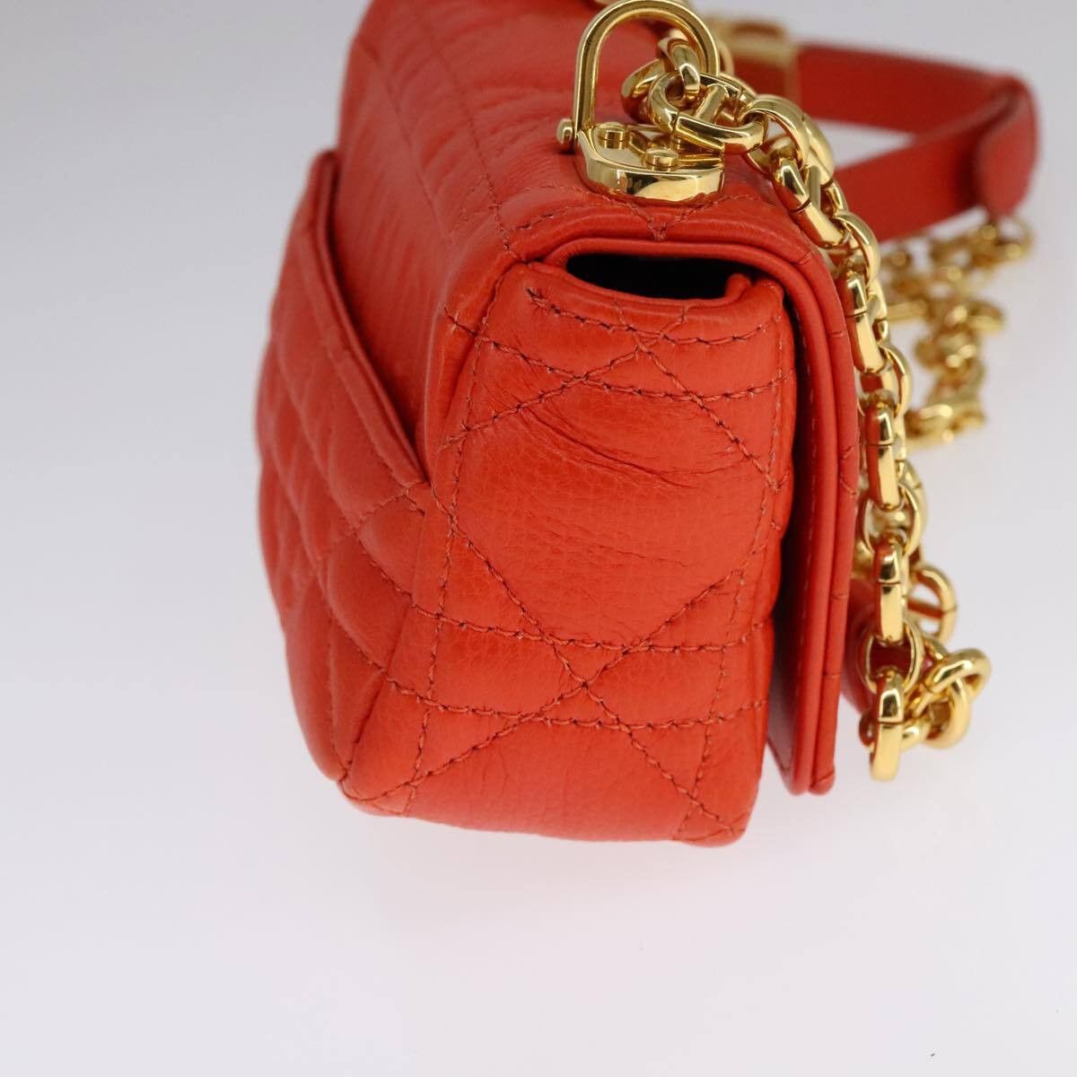 Dior Christian Dior Caro Bag Cannage Quilt Calfskin Size ONE SIZE - 3 Thumbnail